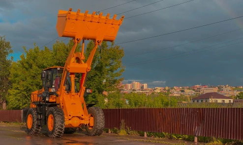 Фронтальный погрузчик Lonking CDM835, 3 гидролинии